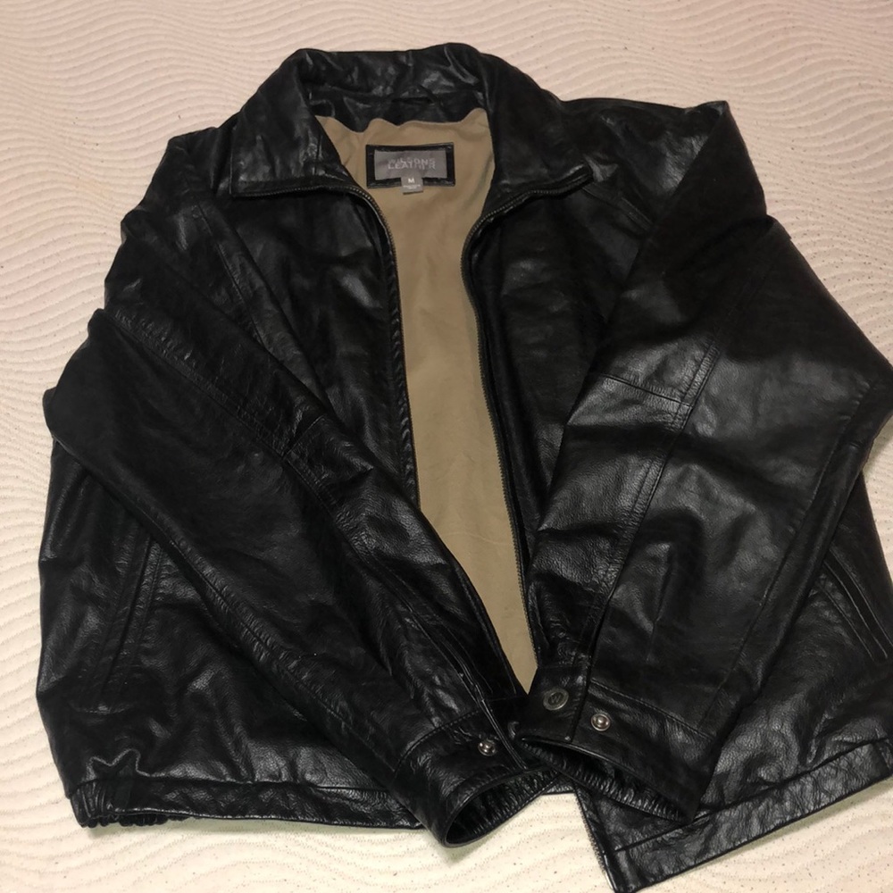 Wilson’s Leather Black leather jacket